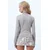 Trend Alacati Stili Ženska bluza Alc-X14397, Svetlosiva