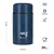 NILS CAMP Termoska posoda za kosilo NC3802 1000 ml modra