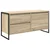 TV ormar s ladicama Sonoma 100 x 36 x 49.5 cm Konstruirano drvo
