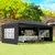 Homestar Paviljon 3x6 m Črn