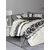 Lehlare - Anthracite Ranforce Super King Posteljina Set