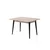Hanah Home Trpezarijski sto na razvlačenje Dolunay-1285, 100-120 cm, Smeđi