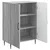 Kreveta Siva sonoma 66 x 34,5 x 89,5 cm Konstruirano drvo