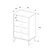 HANAH HOME Komoda Tsf 940 Fx 1