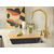 granitni umivalnik Logan 100 Black Metallic