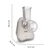 Tefal Chopper DN853BE0, 150W, Prljavo bela