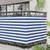 Balcony ekran Plava i bijela 120 x 200 cm
