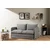 Atelier del Sofa Dvosed na razvlačenje Saga XL, 148 x 70 x 66 cm, Svetlosivi