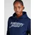 Tommy Jeans Majica temno modra/bela