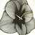 WALLXPERT Azalea Metal Wall Clock APS039 70 Black