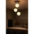 BRILAGI - Luster na sajli POLOS 3xE27/40W/230V prečnik 42 cm crna