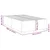 Vidaxl Posteljni okvir brez vzmetnice moder 120x190 cm blago