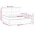 Vidaxl Box spring postelja z vzmetnico krem 200x200 cm blago