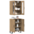 Highboard 2 pcs hrast artisan Konstruirano drvo