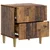 Noćni ormar s ladicama 2 pcs Staro drvo 43 x 34,5 x 48 cm