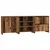 Kreveta 3 pcs Staro drvo 70 x 41 x 75 cm Konstruirano drvo