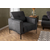 Atelier del Sofa Fotelja Mustang 86x88x88cm Antracit