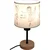 Brilagi - Stona lampa BOBO WOOD 1xE27/25W/230V hrast/crna/bela/ružičasta/baletanke