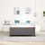 Krevetna platforma Svijetlo siva 140 x 190 cm Kordura tekstil