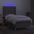 Vidaxl Box spring postelja z vzmetnico LED taupe 80x200 cm blago