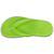 CROCS Crocband japonke Volt Green/White