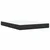 Boxspring krevet s madracem Crna 140 x 200 cm Baršun