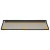 Prostirke za stepenice 10 kom 65x21x4 cm Crne s pravokutnim rubom