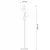TALIA 23 PODNA LAMPA 4*G9 BAKAR