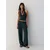 Pull&Bear Top  temno zelena