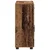 Kreveta FLORIN Staro drvo 88,5 x 30,5 x 73 cm Konstruirano drvo