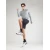 UNDER ARMOUR Funkcionalna majica siva/pegasto siva/bela