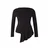 Trendyol Curve Ženska bluza Tbbaw26Af00014, Crna
