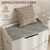 Homestar Shranjevalna klop 75x40x56 cm bela