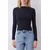 Trendyol Milla ženska bluza Twoaw26Bz00012, Crna- Crna