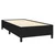 Vidaxl Box spring postelja z vzmetnico črn 90x190 cm blago