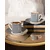 Madame Coco Set šoljica za kafu Evorde Bella, 2 komada, 90ml, Crno-beli