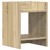 Stalak za biljke s policom 2 pcs Sonoma hrast 30 x 30 x 40 cm