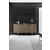 HANAH HOME Komoda Luxe Walnut Gold