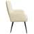 Vidaxl Kavč za 2 osebi Krem 115 x 61 x 87 cm Blago
