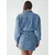 BWLDR Dolga srajca CANNES moder denim
