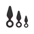 Anal Collection – Pointy Plug Set - Roza