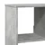 Sobna pregrada boja betona 100x33x125,5 cm konstruirano drvo