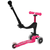 Micro MINI DELUX PLUS 3u1 Dečiji trotinet, LED, Roze