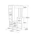 Hanah Home Komplet predsoblja Dd7-Aa, 113.6x37.5x179.7 cm, Antracit