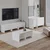 Laris - White White Living Room Furniture Set