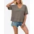 Imily Bela Majica T-Shirts kaki