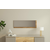 HANAH HOME Ogledalo Lariya White Walnut