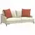 Jastučići za sofu 2 pcs Crvena narančasta 80 x 80 cm