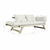 Raztegljiv kavč Karup Design Bebop Natural Clear/Mocca