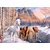 shumee 180-delna sestavljanka. Konji pozimi.